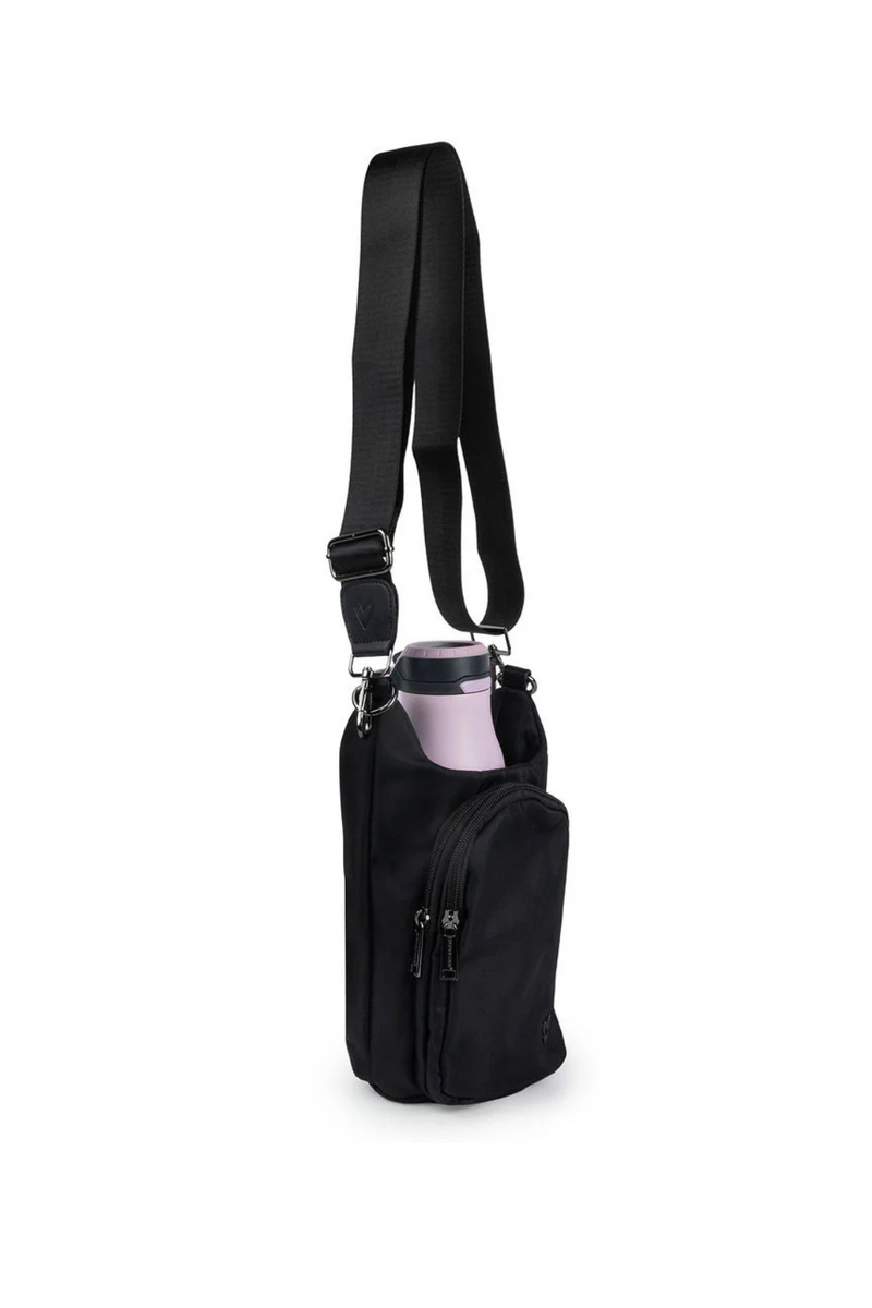 Hipster H2O Crossbody Bag - Matte Black