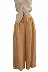 Light Tan Button Front Pants