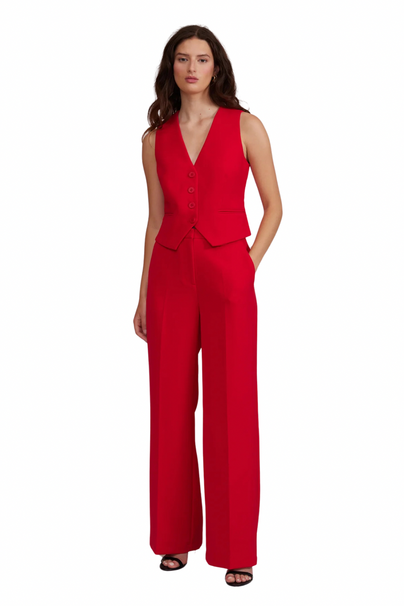 Red Norma Pant