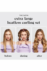 XL Heatless Curling Set - Chocolate