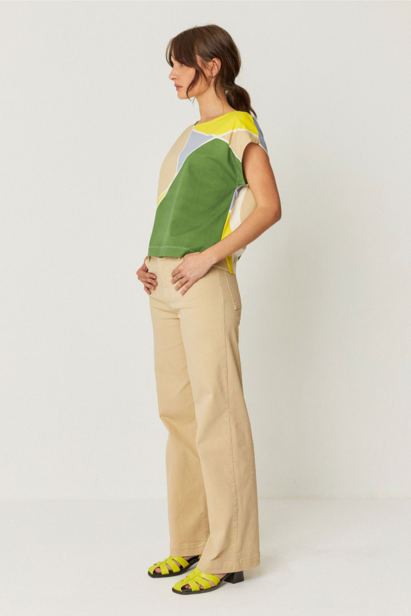 Eider-Gots Green Multi T-Shirt
