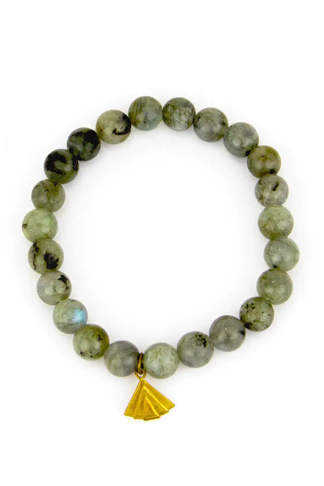 Labradorite Stone Mala Bracelet