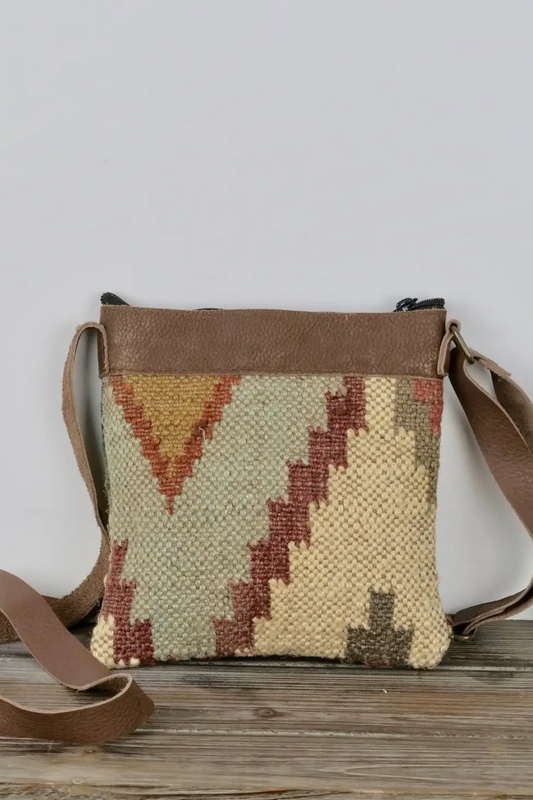 Small Jute Crossbody Bag