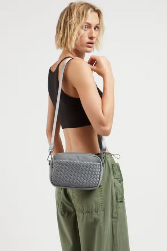 Grey Inspiration - Woven Neoprene Crossbody