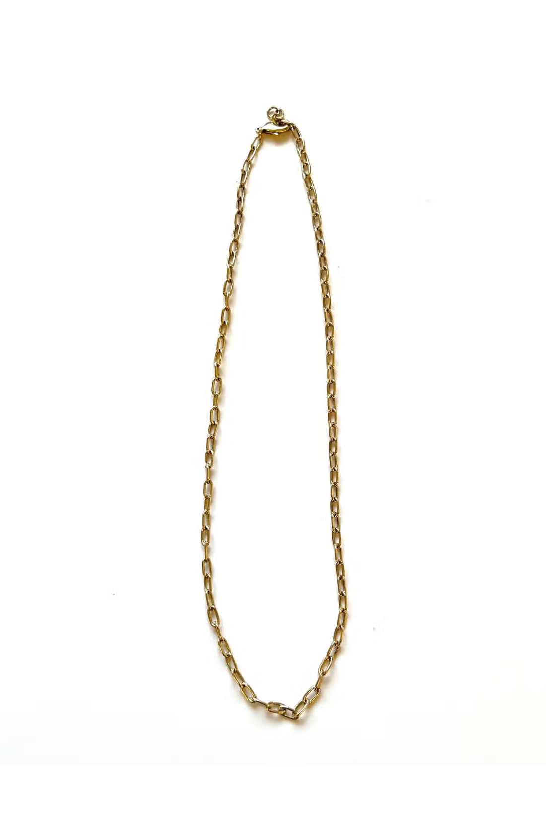 Brass Paperclip Chain