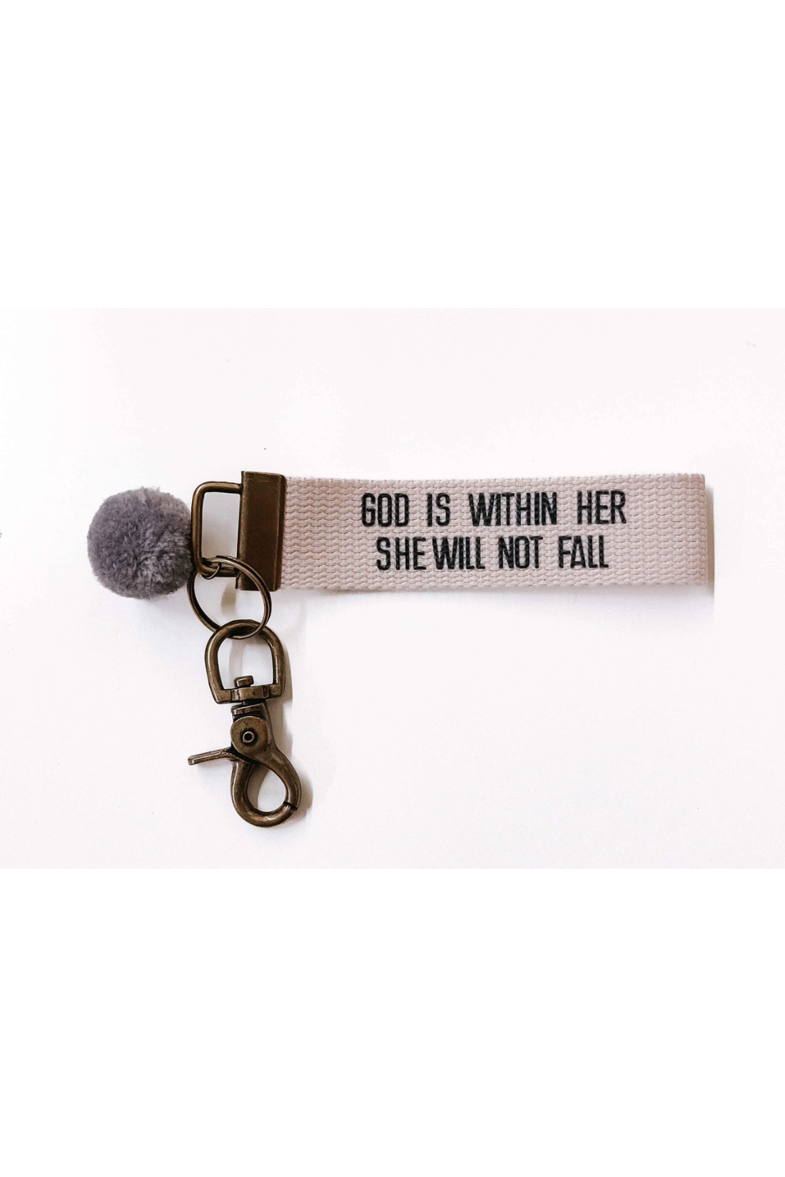 She Will Not Fail Keychain