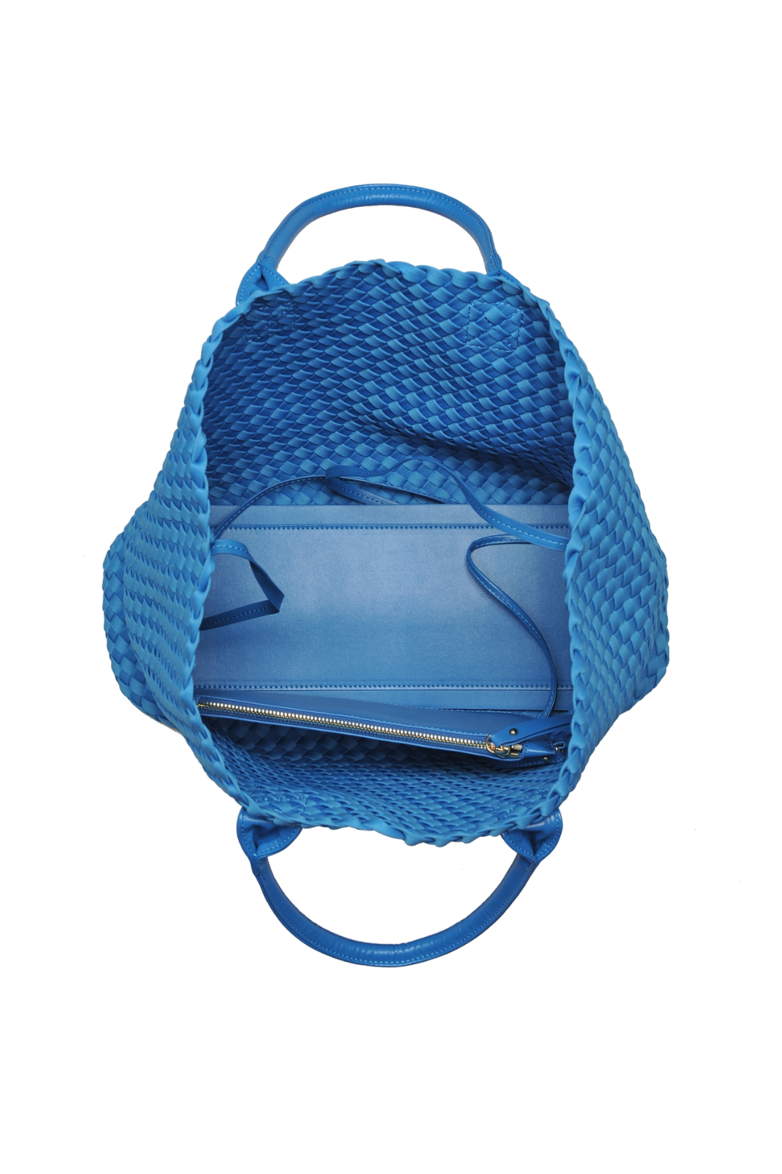 Blue Ithaca Woven Neoprene Tote