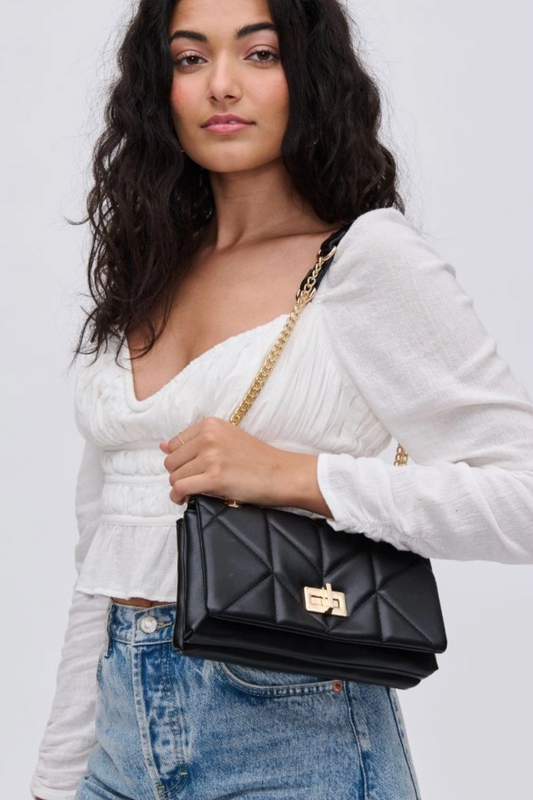 Black Madison Crossbody