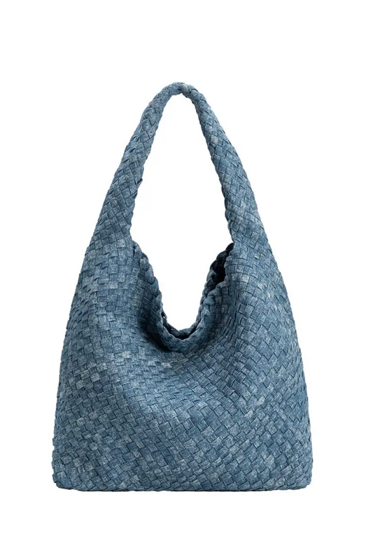 Denim Johanna Large Shoulder Bag