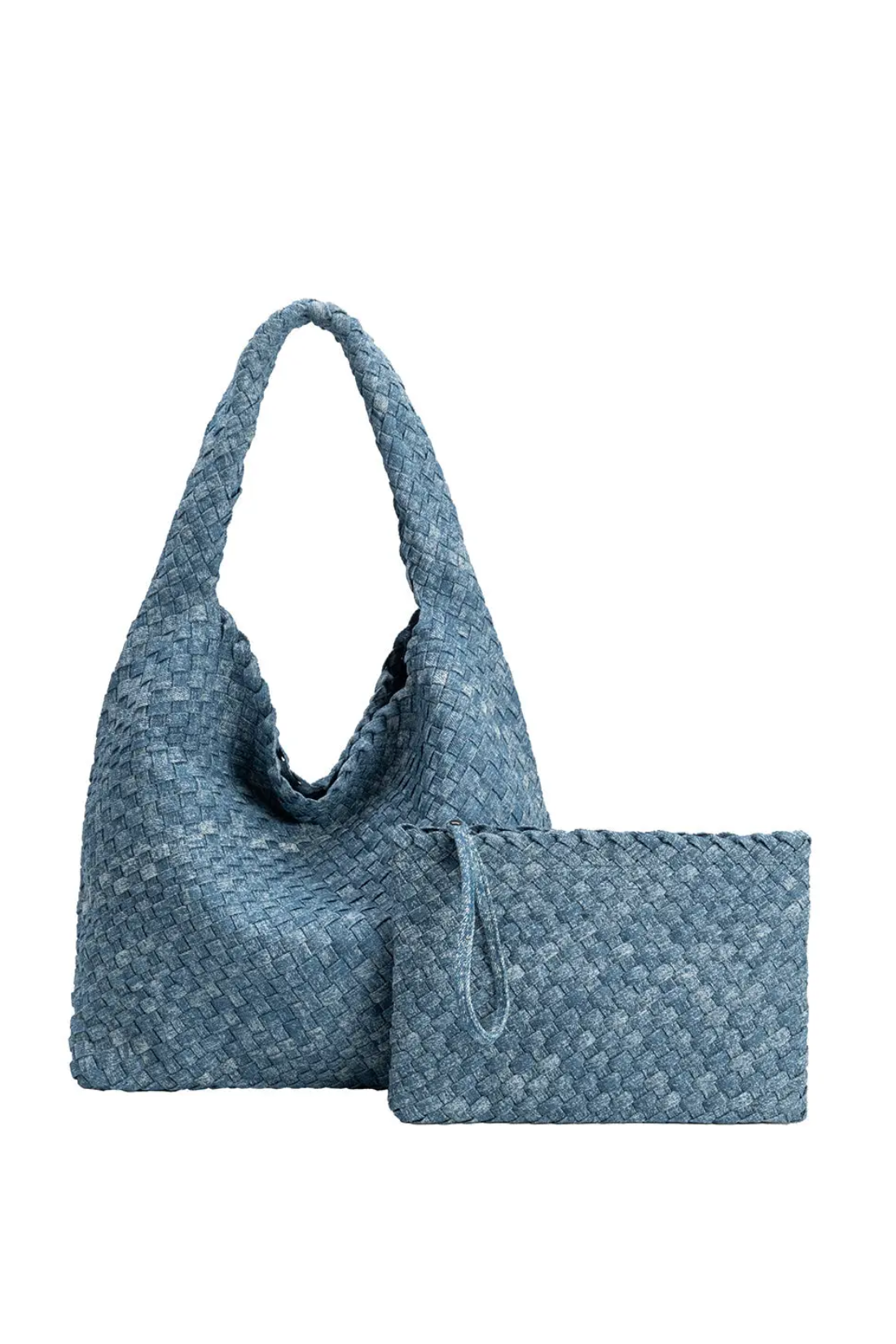 Denim Johanna Large Shoulder Bag