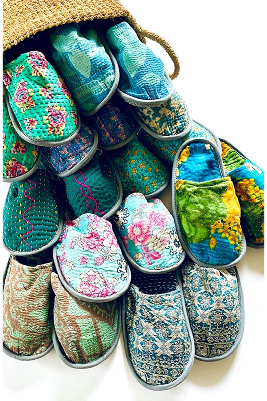 Assorted Hawaiian Mopping Slippers