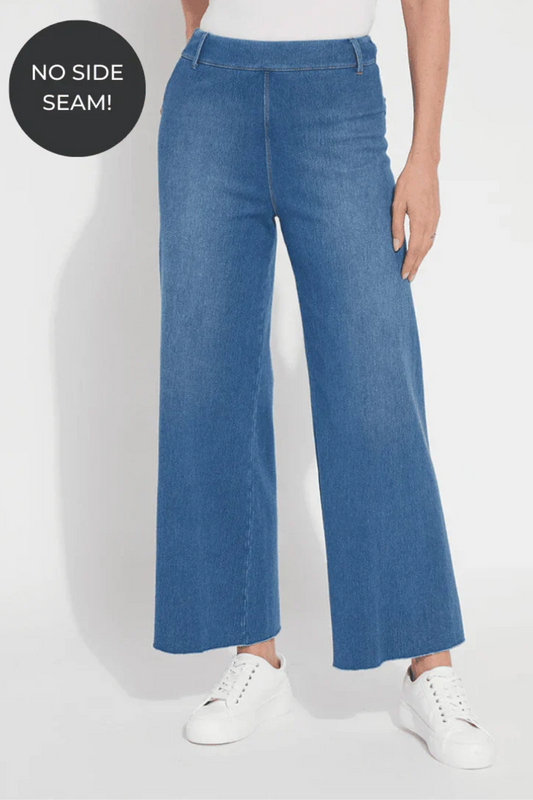 Erin High Waste Wide Leg Denim