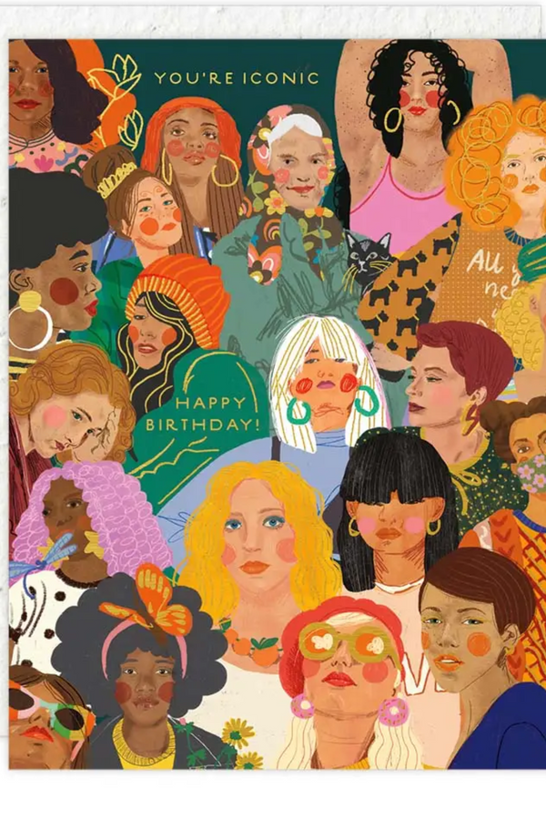Iconic Ladies Birthday Card