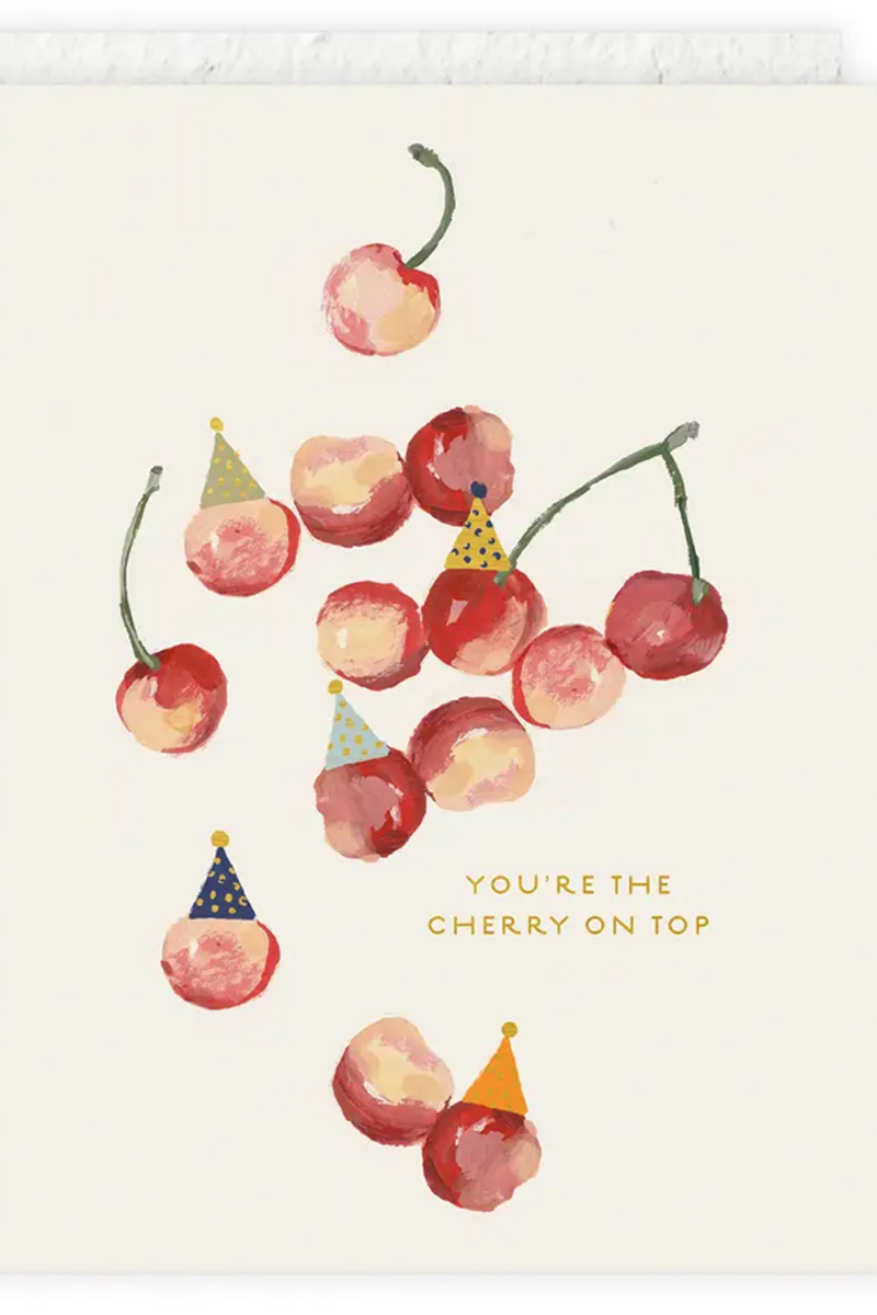 Cherry on Top Birthday Card