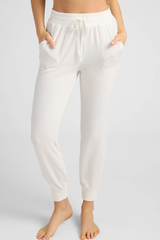 Winter White Harper Jogger