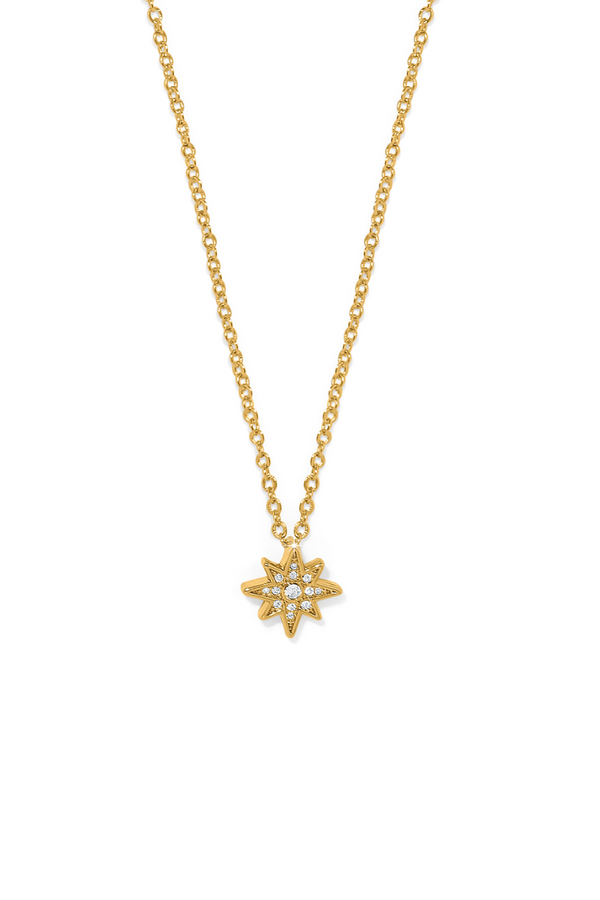 Enchanting Star Gold Necklace