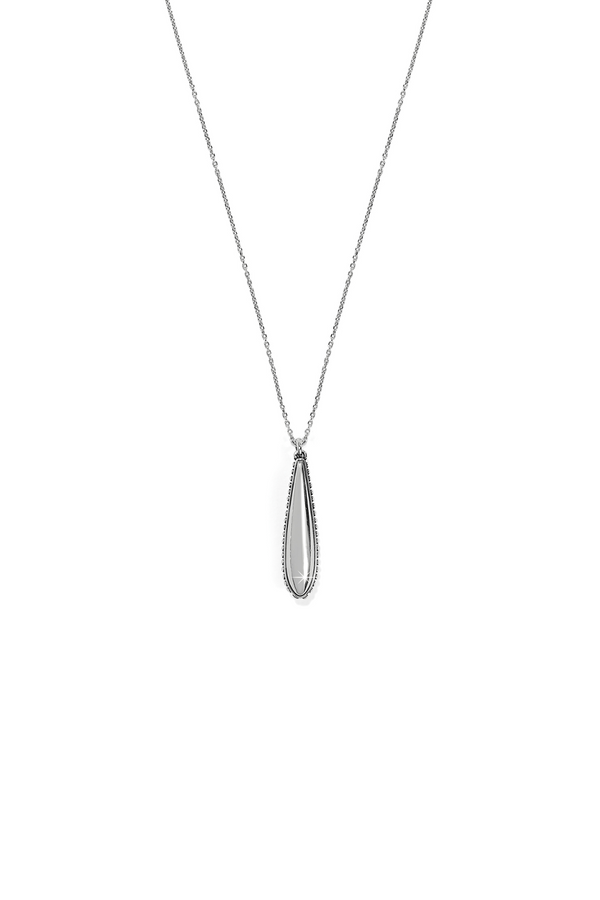 Pretty Tough Silver Small Droplet Necklace