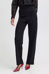 Black Parrin Straight Leg Pants