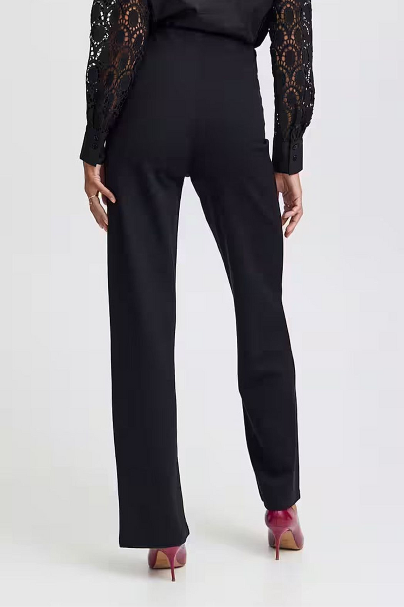 Black Parrin Straight Leg Pants