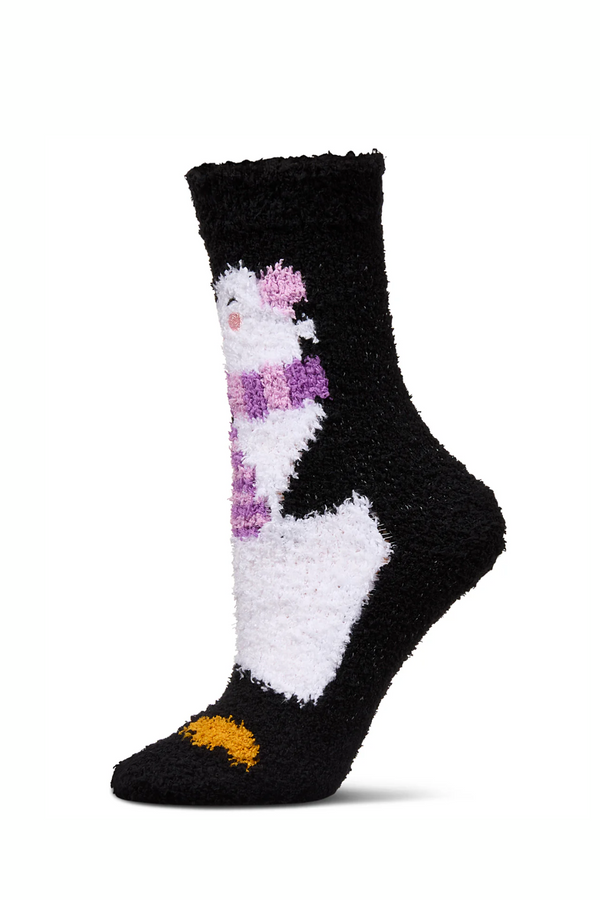 Penguin Mistle Toes Cozy Socks