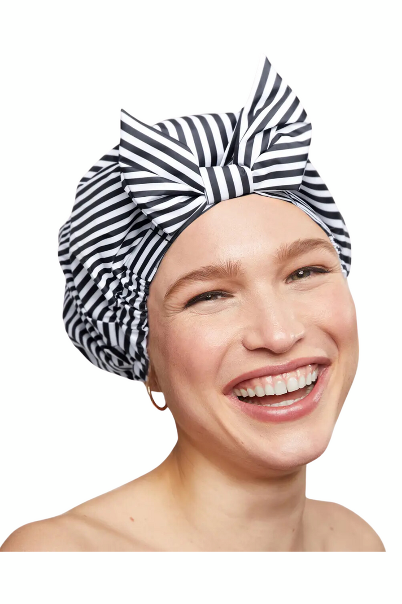 Luxury Shower Cap - Stripes