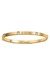 Meridian Zenith Gold Bangle Bracelet