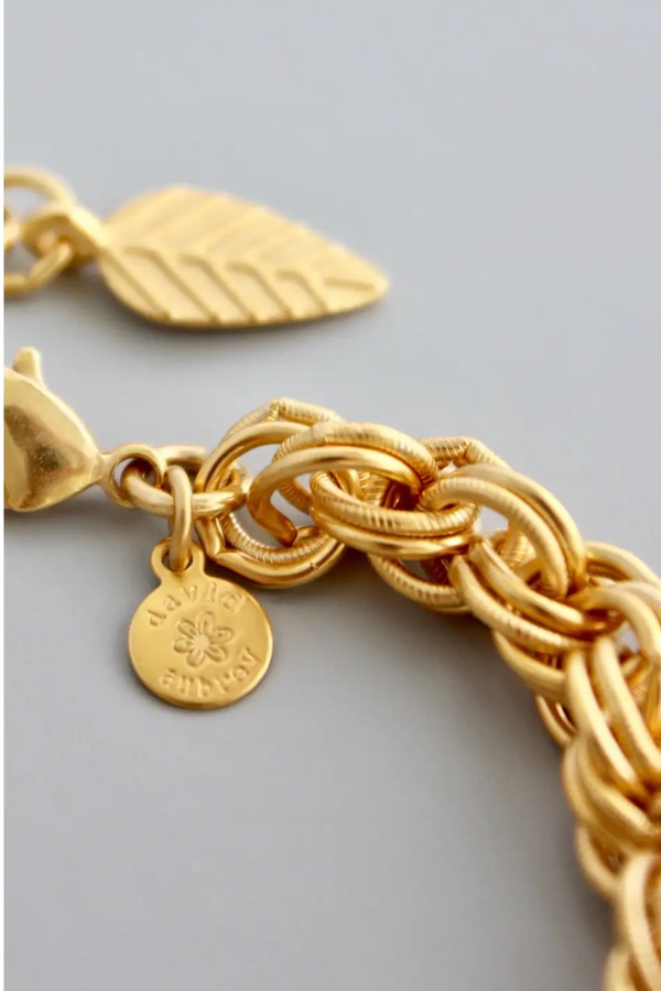 Rope Gold Chain Bracelet