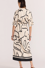 Zenith Abstract Shirt Dress