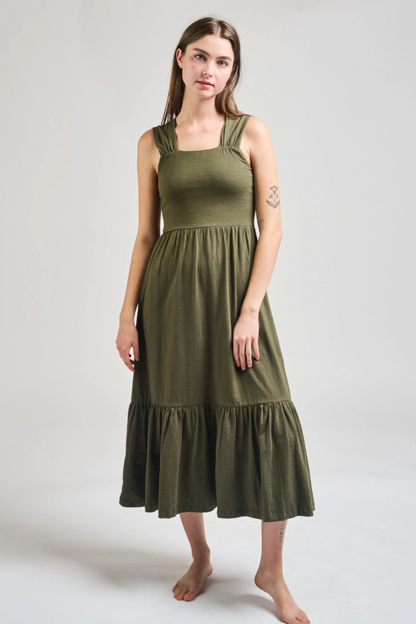 Opal Dress Olive