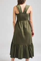 Opal Dress Olive