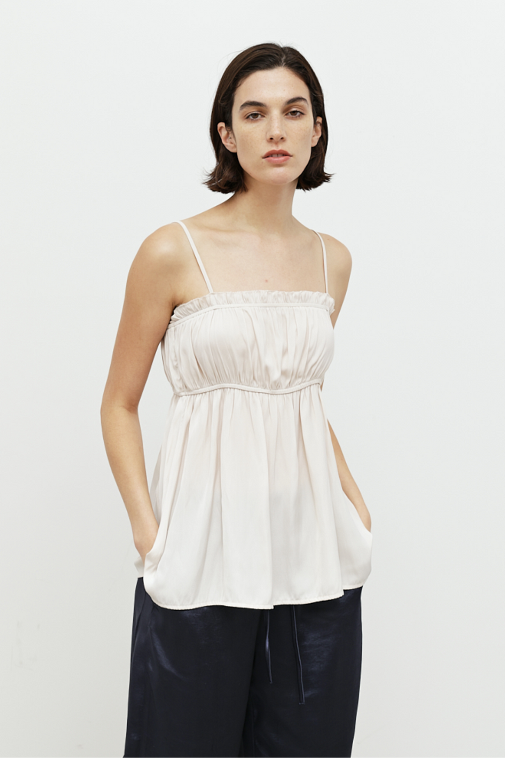 Satin Balconette Tank – Swanky B Boutique